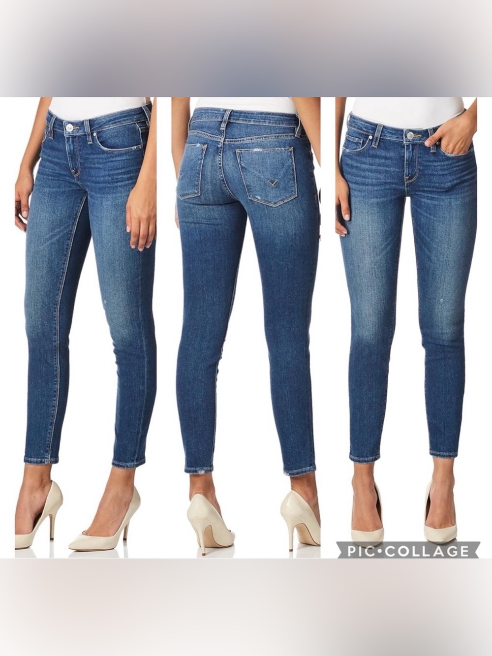 Hudson Mid-Rise Krista Ankle Super Skinny Jeans (27)